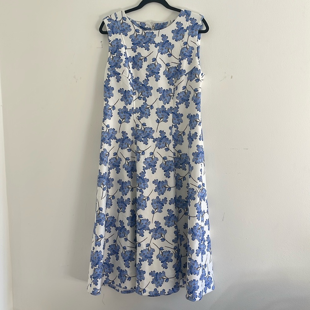 Tommy Hilfiger white and blue dress